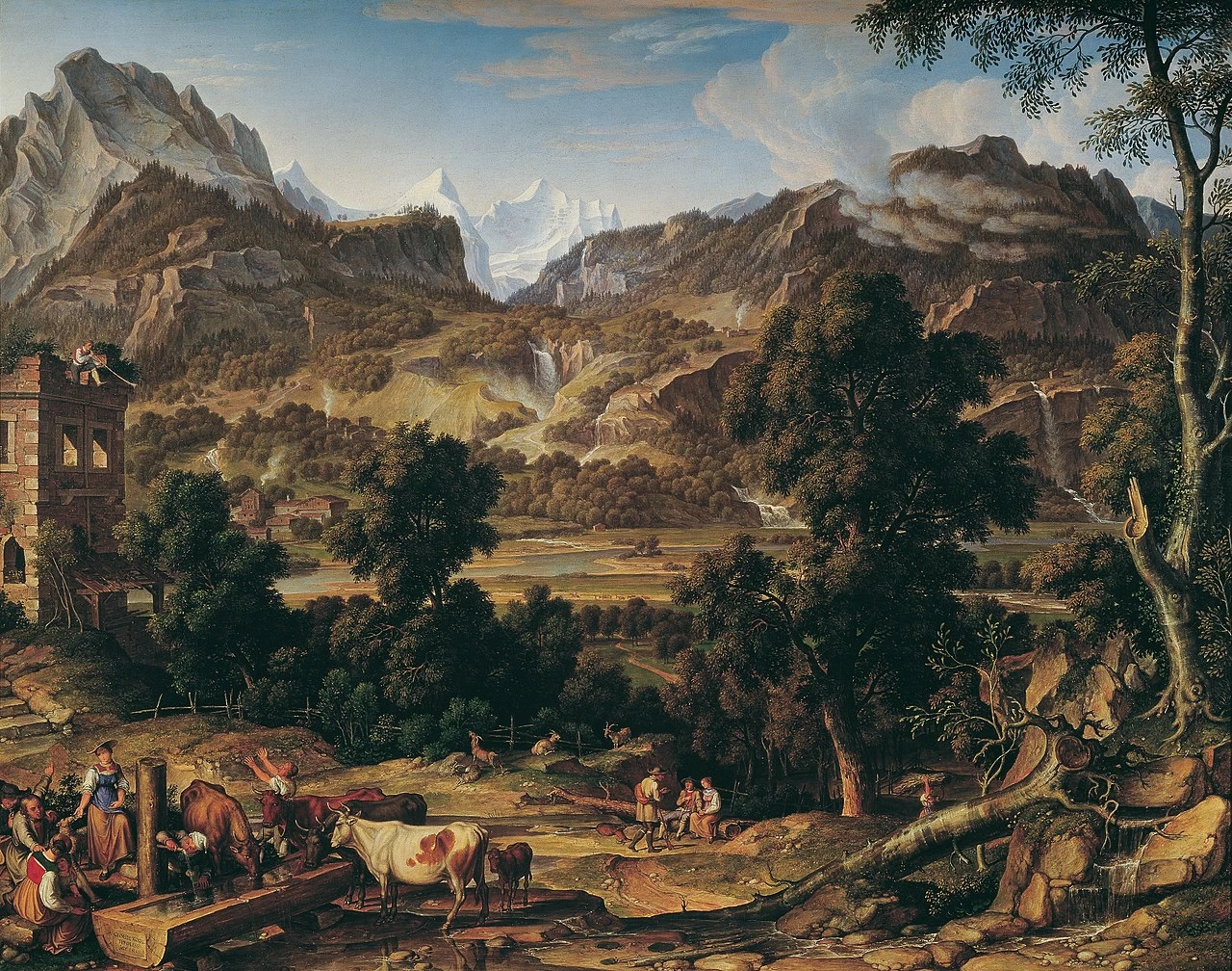 L'Oberland Bernese - Galleria austriaca Belvedere, Vienna